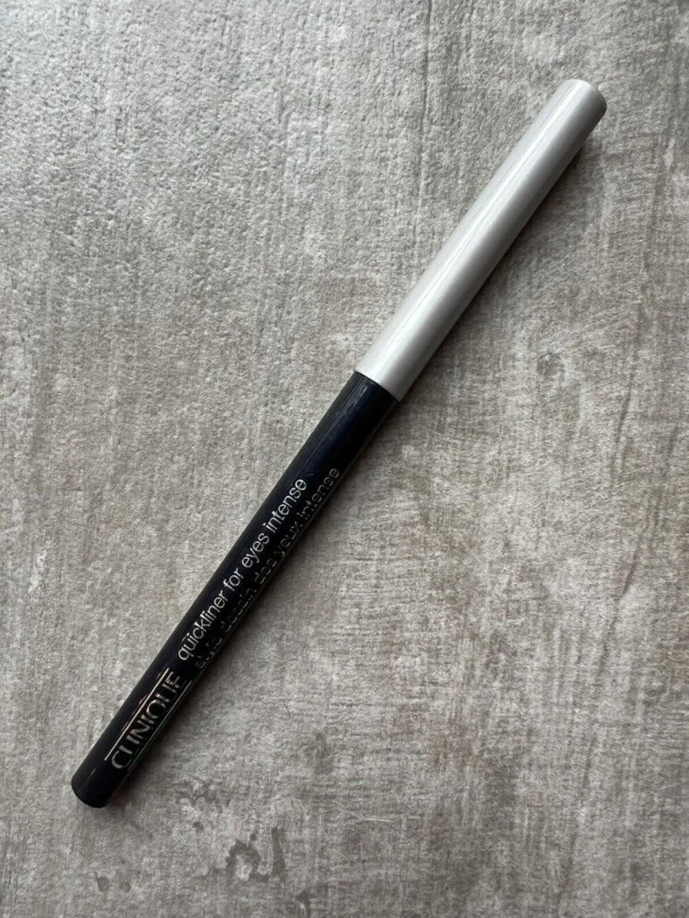 $25 Clinique Quickliner Eyes Intense Eyeliner BLACK NEW Full Size Twist Pencil